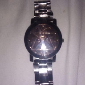 BLACK STAINLESS STEEL WATCH